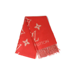 Louis Vuitton Double Sided Large Scarf Red - NOBLEMARS