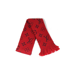 Louis Vuitton Monogram Pattern Scarf Red - NOBLEMARS