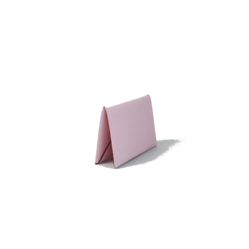 Hermes Calvi Card Holder Epsom Purple Pink - NOBLEMARS