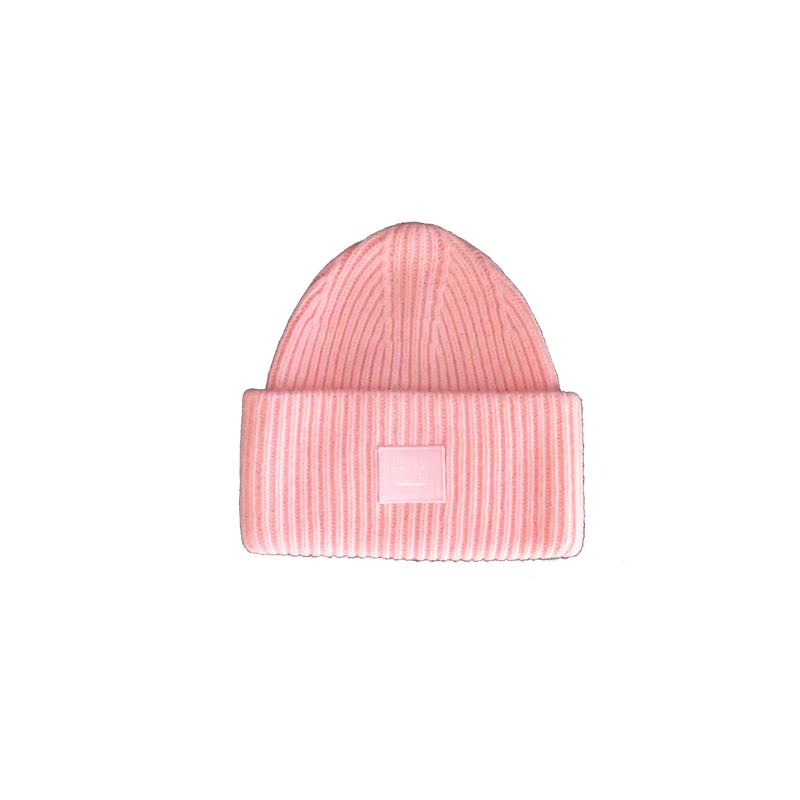 Acne Studios Face Beanie Pink - NOBLEMARS