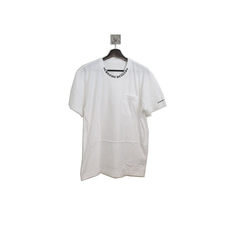 Chrome Hearts CrewNeck Print T-Shirt White - NOBLEMARS