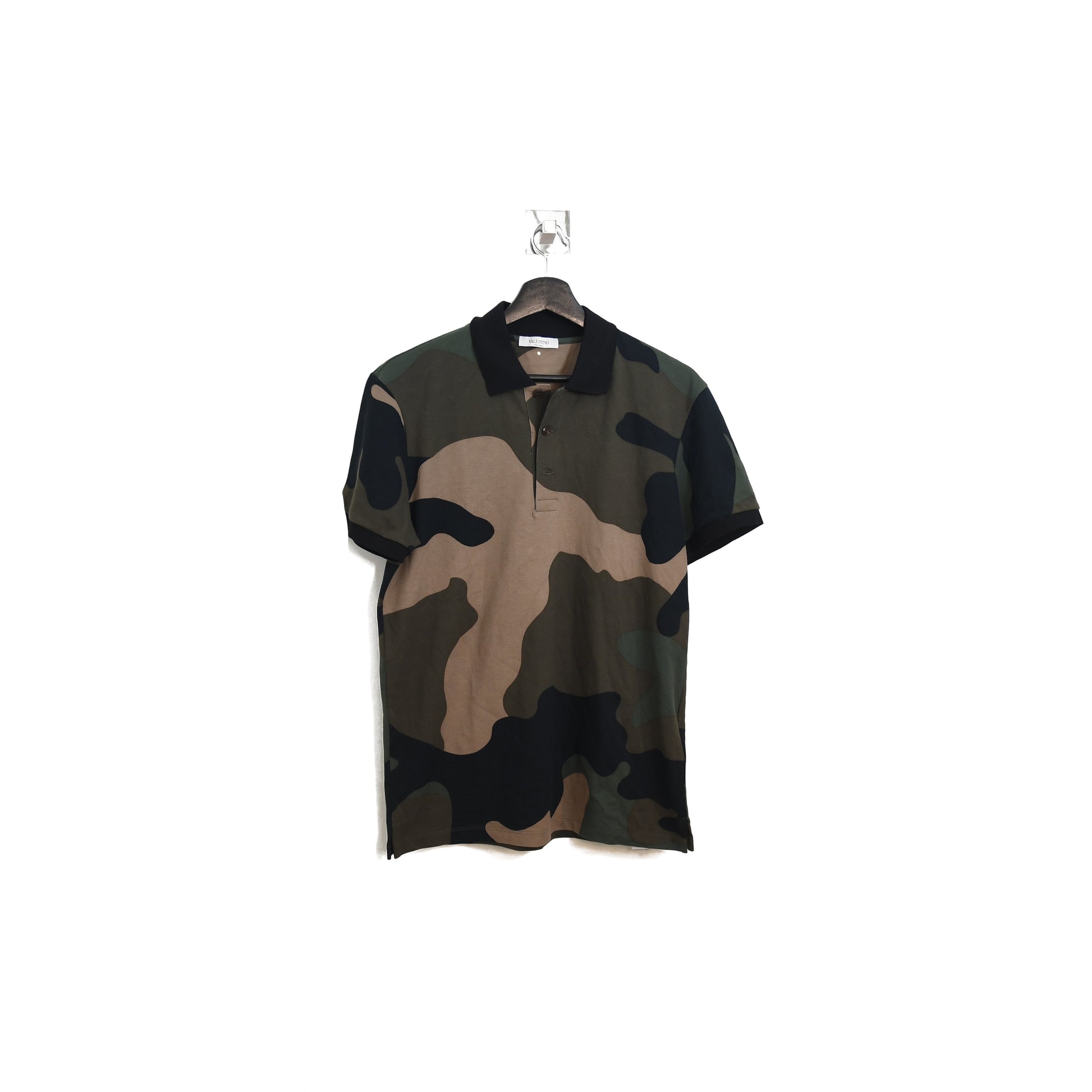 Valentino Military Print Polo - NOBLEMARS