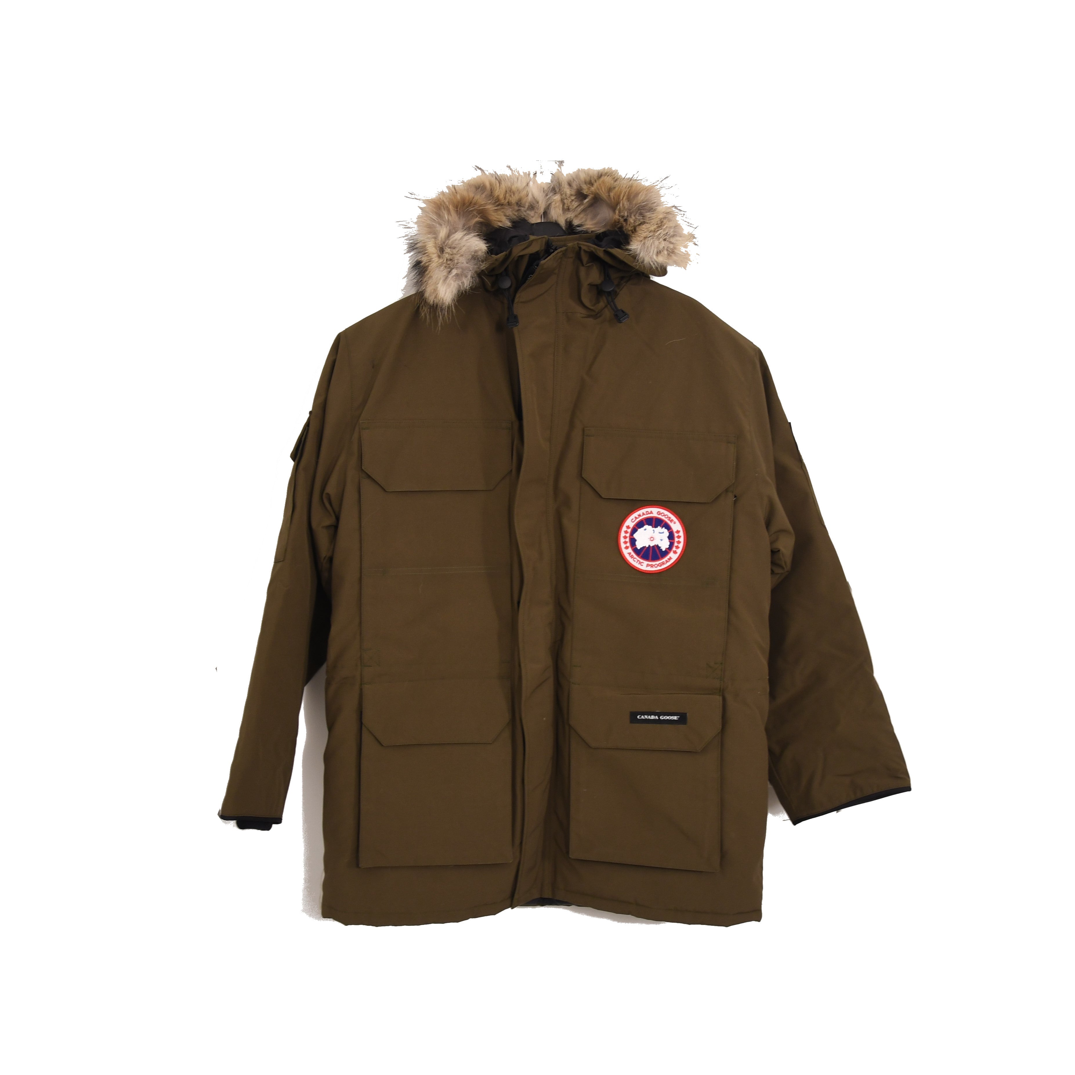 Canada goose expedition outlet parka military green