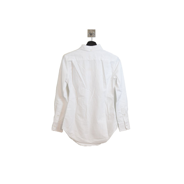 Thom Browne Classic Long Sleeve Collar Shirt White - NOBLEMARS