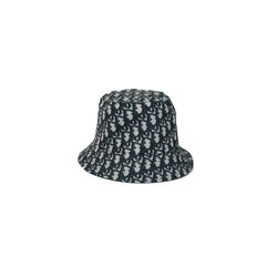 Dior Monogram Bucket Hat Navy - NOBLEMARS