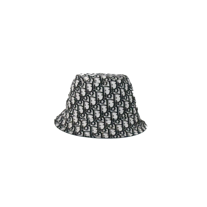 Dior Monogram Bucket Hat Black - NOBLEMARS