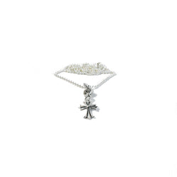 Chrome Hearts Cross Necklace Silver - NOBLEMARS