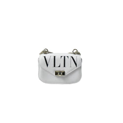 Valentino VLTN Crossbody Bag White - NOBLEMARS