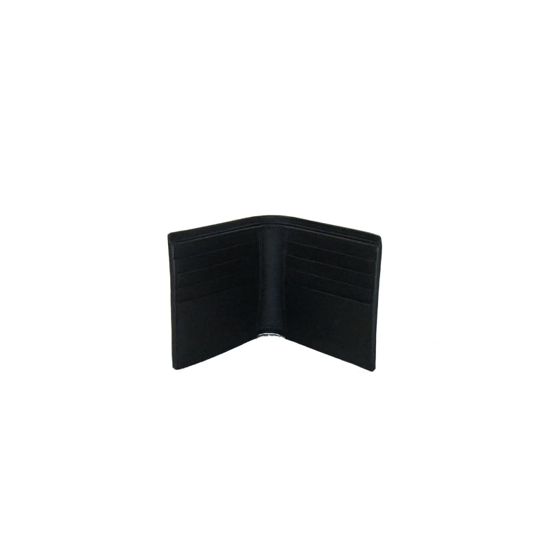 Bottega Veneta Intrecciato Bi-Fold Wallet Black - NOBLEMARS