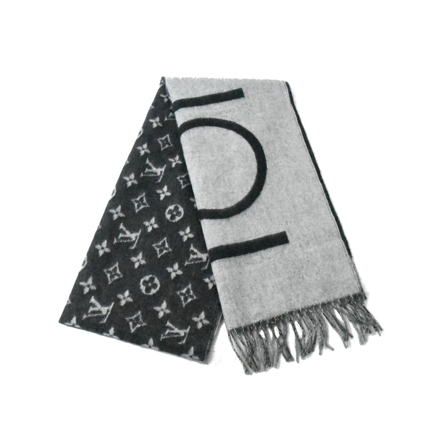 Louis Vuitton - Monogram Split Scarf - Cashmere - Black - Men - Luxury