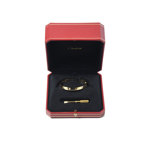 Cartier Love Bracelet 4 Diamond Gold - NOBLEMARS