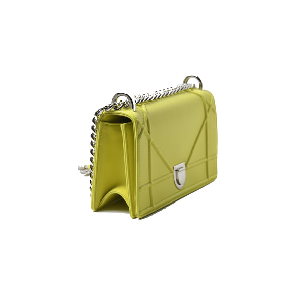 Dior Diorama Calfskin Bag Yellow - NOBLEMARS