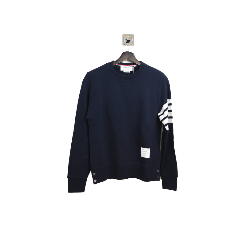 Thom Browne Classic 4 Stripe Sweater Navy - NOBLEMARS