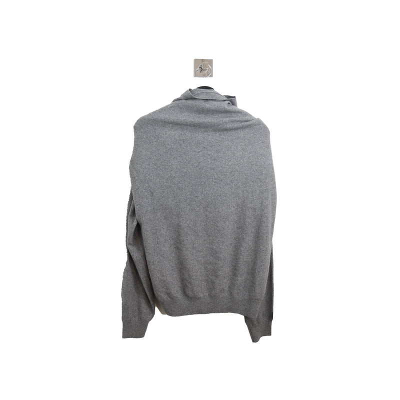 Alexander Wang Wrap Around Sweater Grey - NOBLEMARS