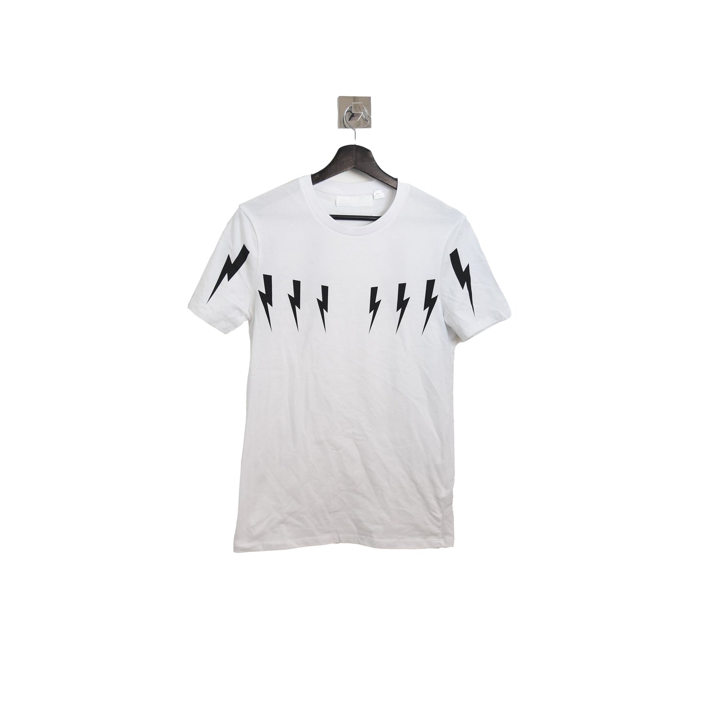 Neil Barrett Multiple Lightning T-Shirt White - NOBLEMARS