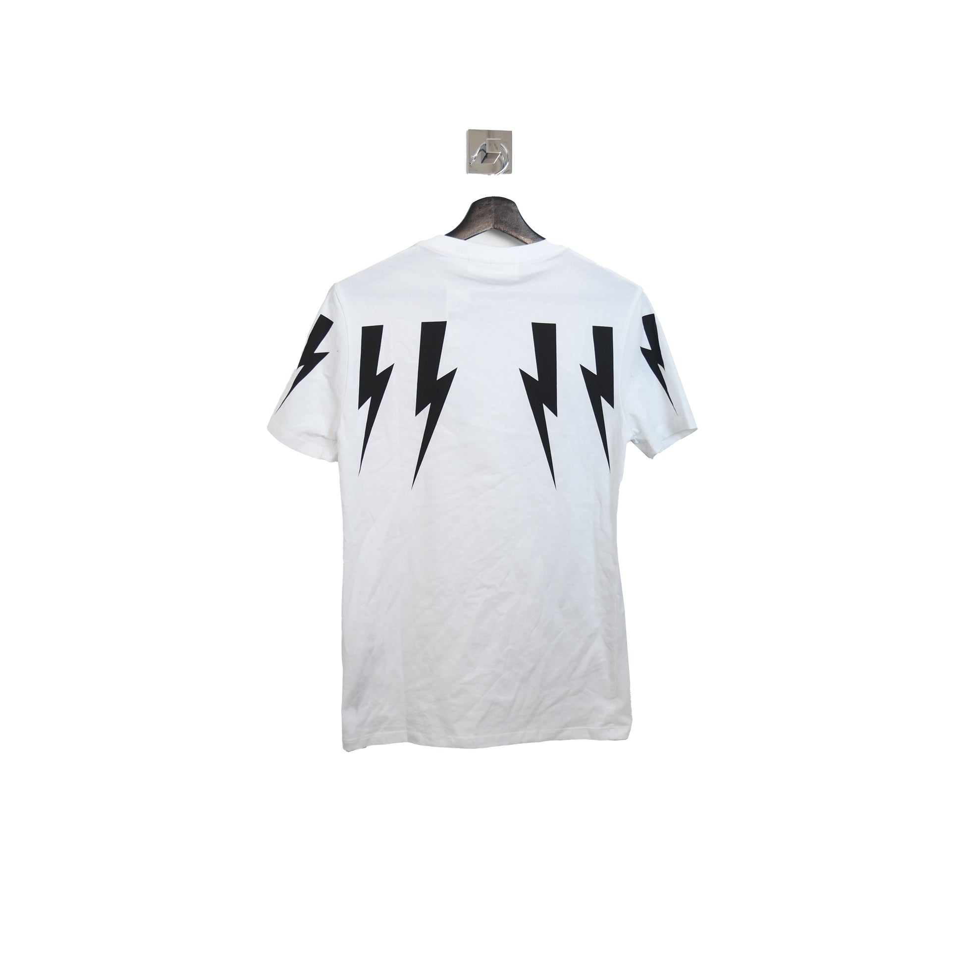 Neil Barrett Multiple Lightning T-Shirt White - NOBLEMARS