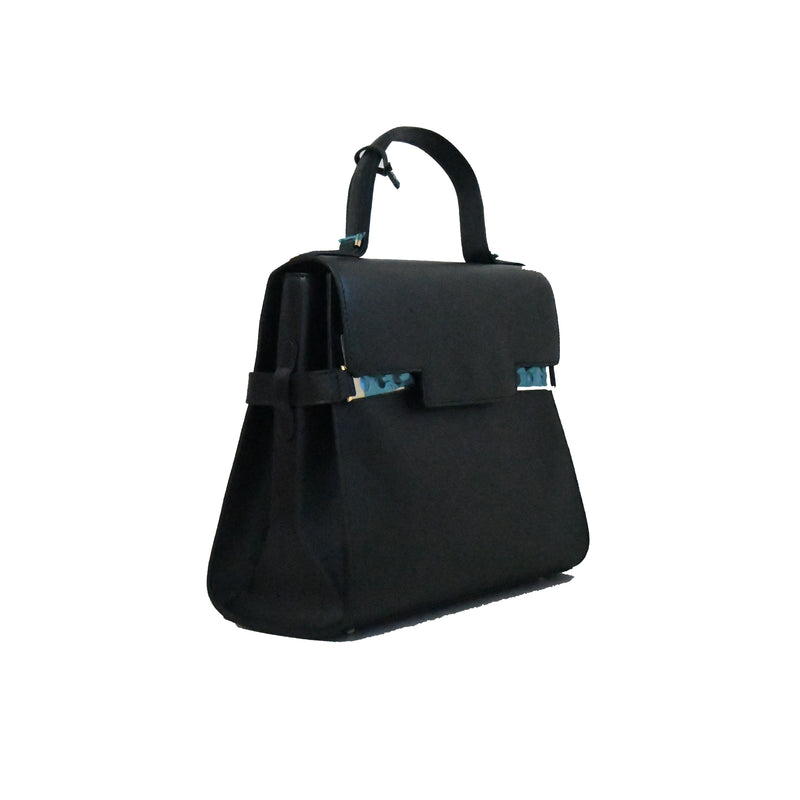 Tempete Top Handle Bag GM Black GHW – L'UXE LINK