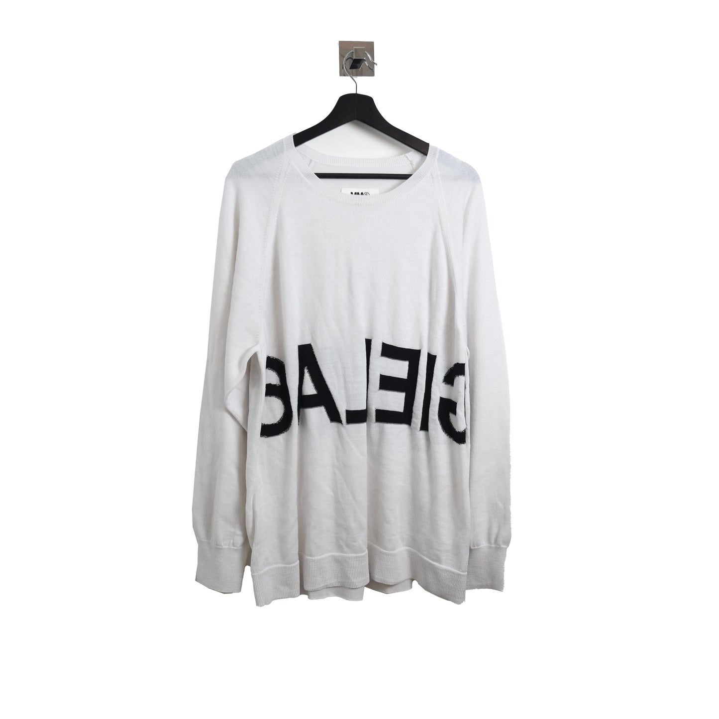 Maison Margiela Margiela Logo Sweater Cement - NOBLEMARS