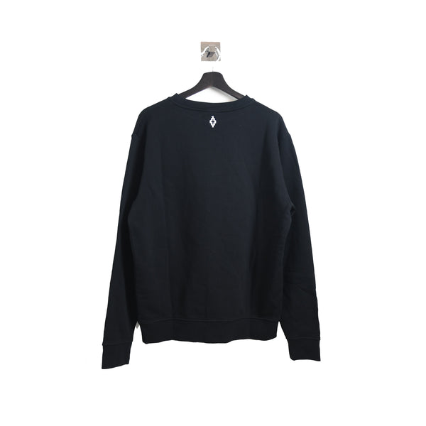 Marcelo Burlon Devil Dog Printed Sweater Black - NOBLEMARS