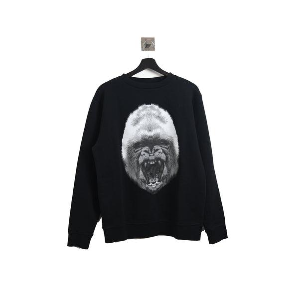 Marcelo Burlon Gorilla Printed Sweater Black - NOBLEMARS