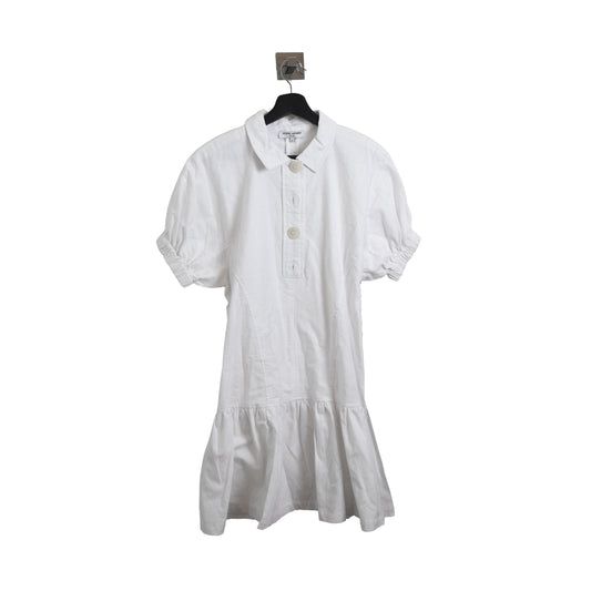 Opening Ceremony 4 buttom Shirt Dress White - NOBLEMARS