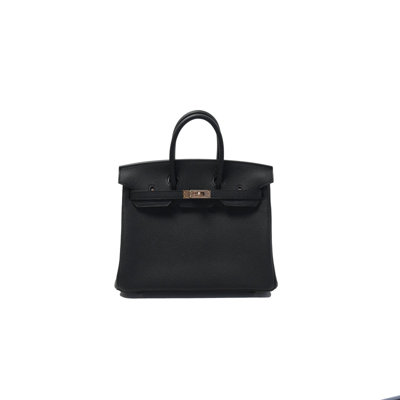 Another new arrival today! Birkin 25 Black Togo & Rose Gold