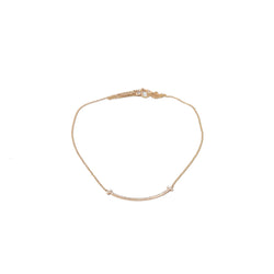 Tiffany T Smile Pendant Small Rose Gold - NOBLEMARS