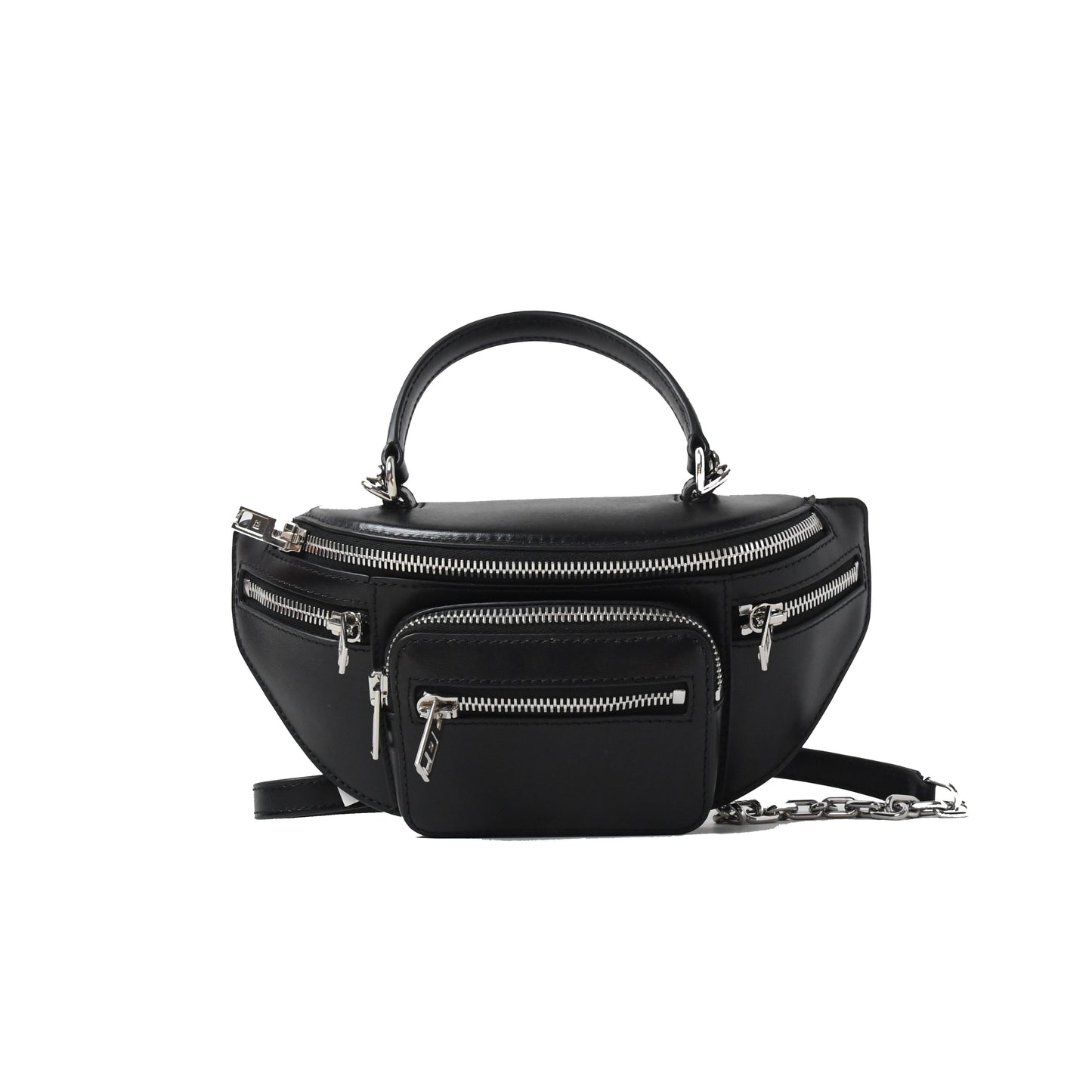 Alexander Wang Top Handle Belt Bag Black - NOBLEMARS