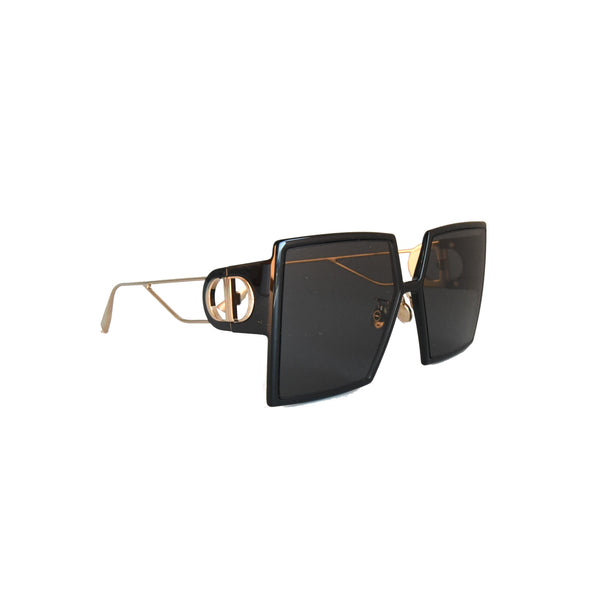 Dior 30Montaigne Black Square Sunglasses - NOBLEMARS