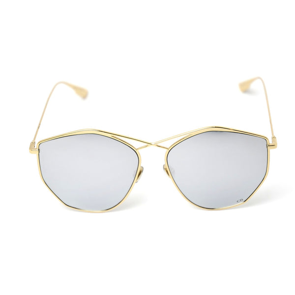 Dior "DIORSTELLAIRE4" Sunglasses /Gold-Tone & Silver - NOBLEMARS