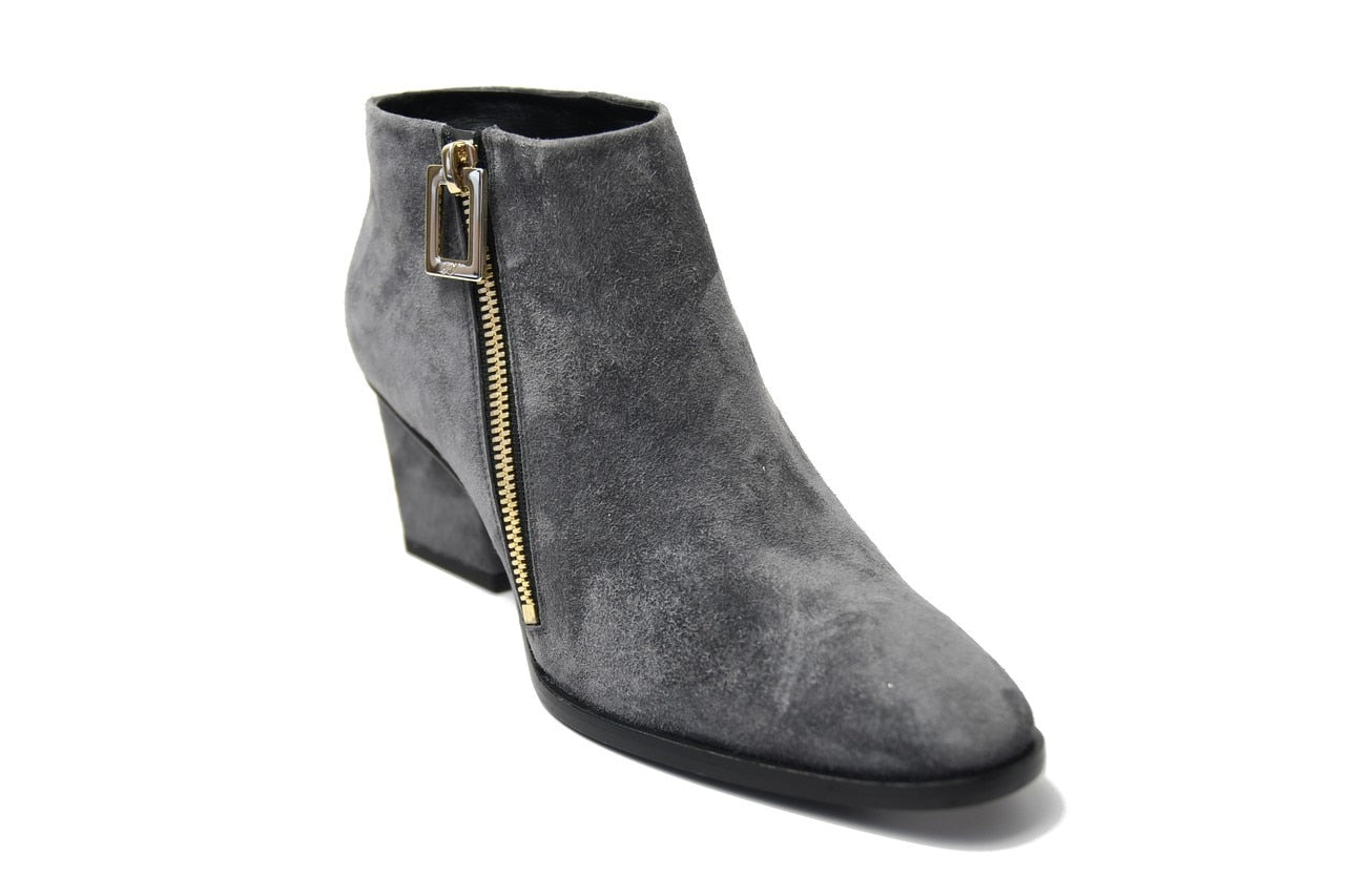 Roger Vivier Bootie Skyscraper Zip Dark Grey 65 - NOBLEMARS