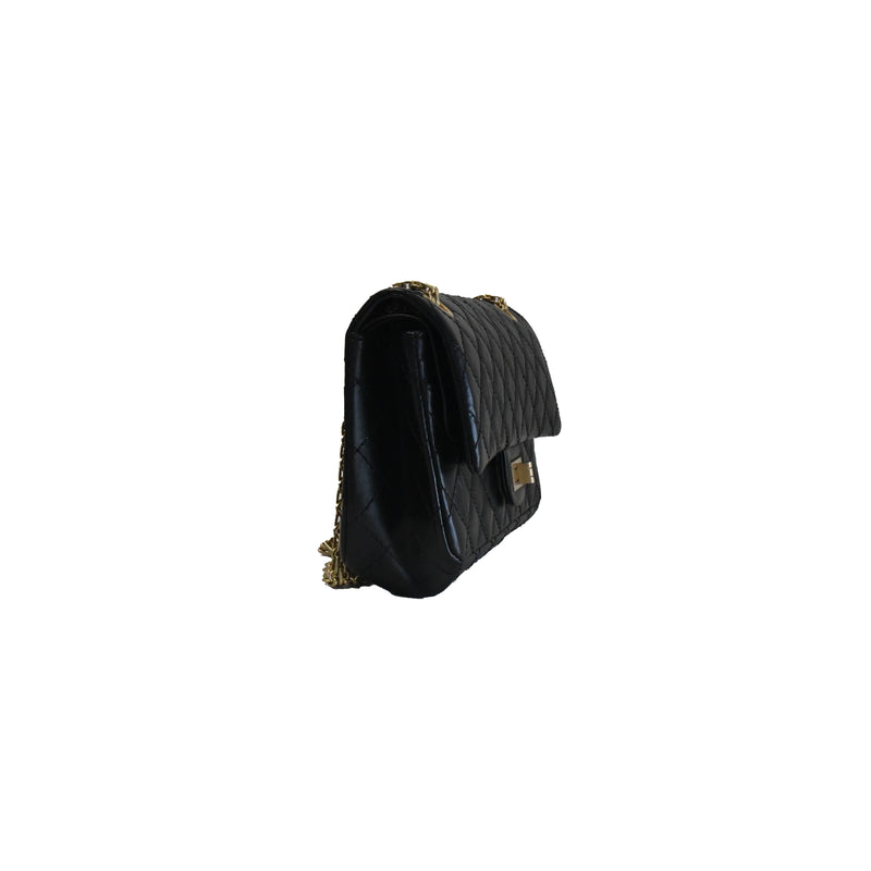 Chanel 2.55 Medium Bag Black - NOBLEMARS