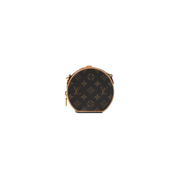 Louis Vuitton Boite Chapeau Necklace Bag Monogram Brown - NOBLEMARS