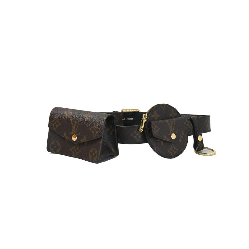 Louis Vuitton Daily Multi Pocket 30 MM Belt Bag Brown - NOBLEMARS