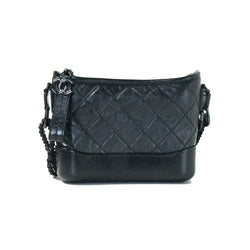 Chanel Gabrielle Small Hobo Bag Black Tone Black - NOBLEMARS