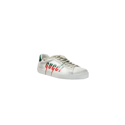 Gucci Ace Logo Sneaker White Red Verde - NOBLEMARS