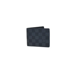 Louis Vuitton Multiple Wallet Damier Infini Astral Silver Cowhide Leather -  NOBLEMARS