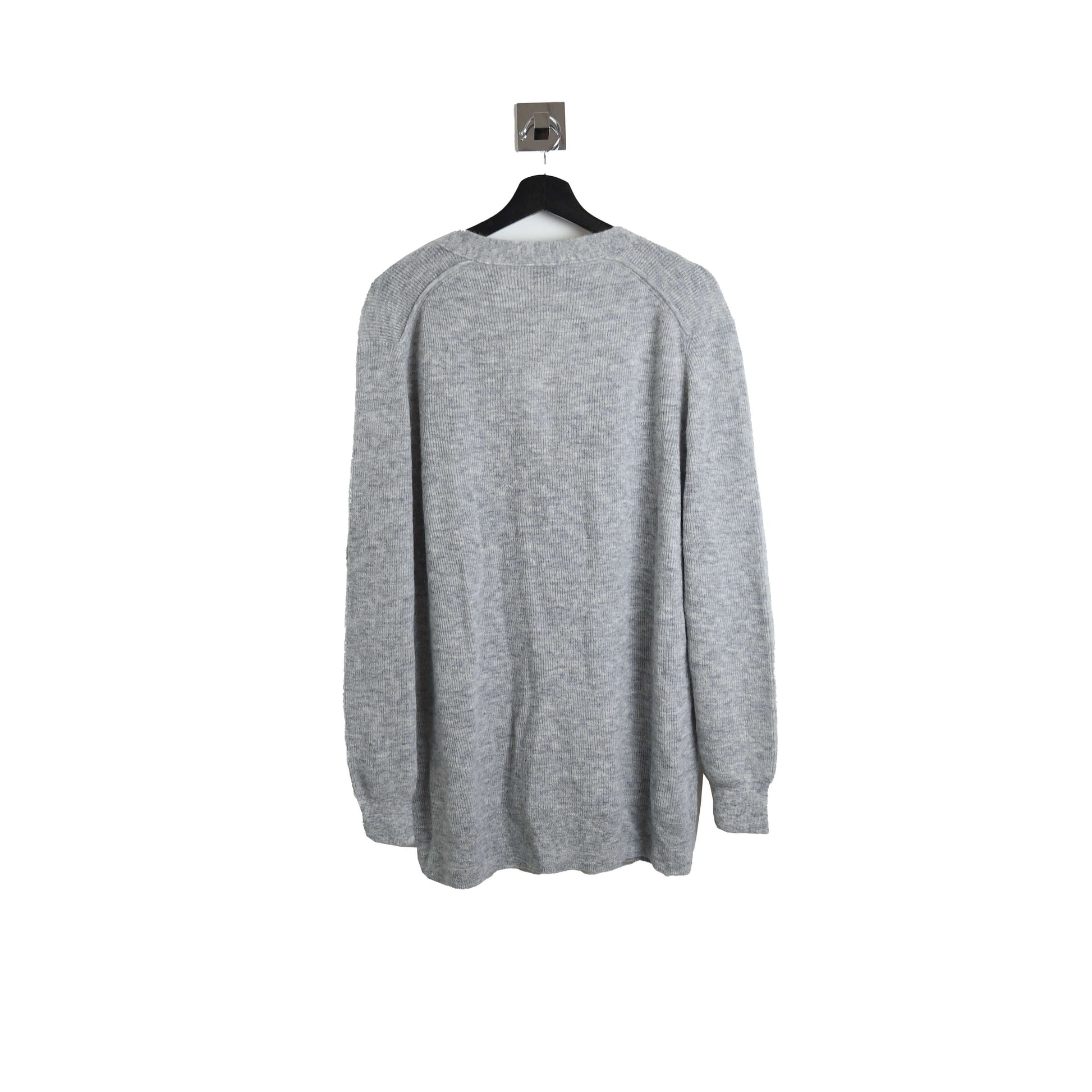 Acne Studios V-Neck Cardigan Light Grey - NOBLEMARS