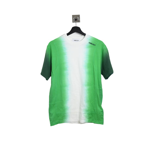 Ambush Tie Dye Paneled T-shirt Green - NOBLEMARS