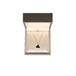 Bvlgari Diva's Dream Necklace Rose Gold with Onyx and Diamond - NOBLEMARS