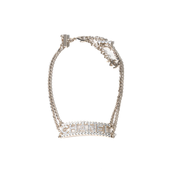 Chanel 22S Necklace Choker Golden Crystal - NOBLEMARS