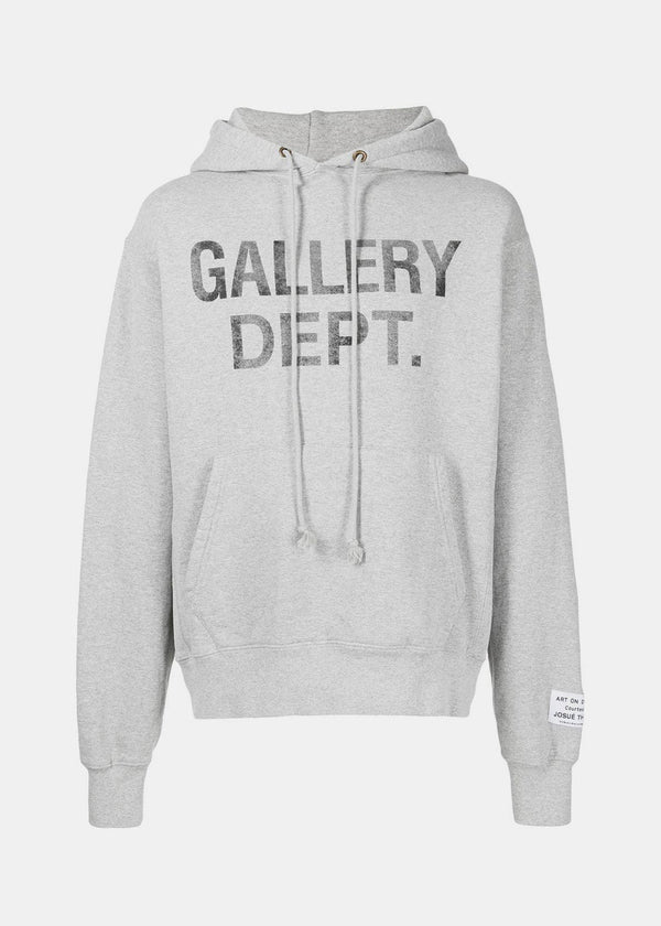 Gallery Dept. Heather Grey Logo Hoodie