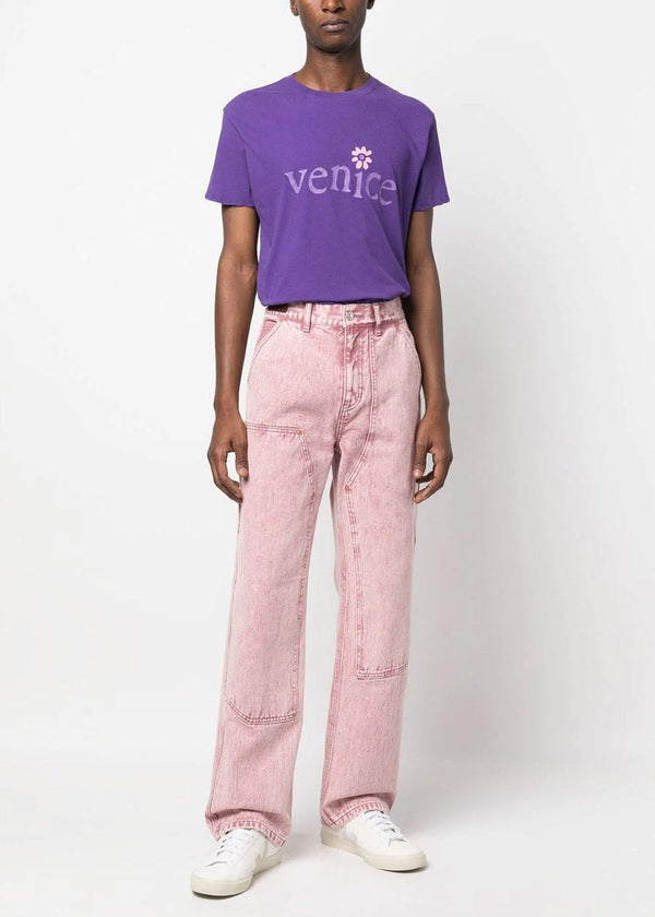 ERL Purple Venice Jersey T-Shirt