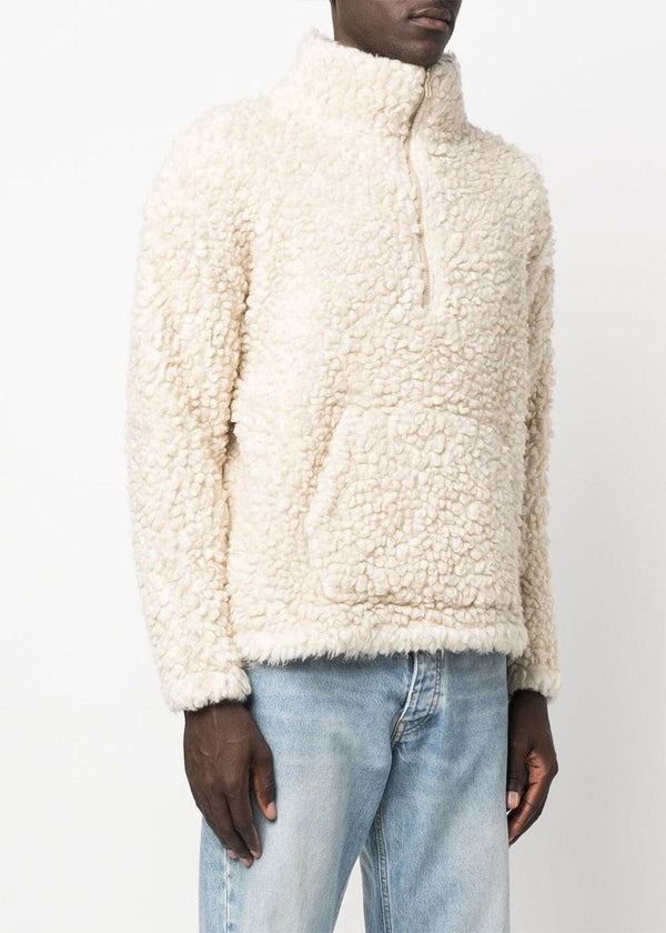 ERL Beige Gradient Vintage Fleece Sweater - NOBLEMARS