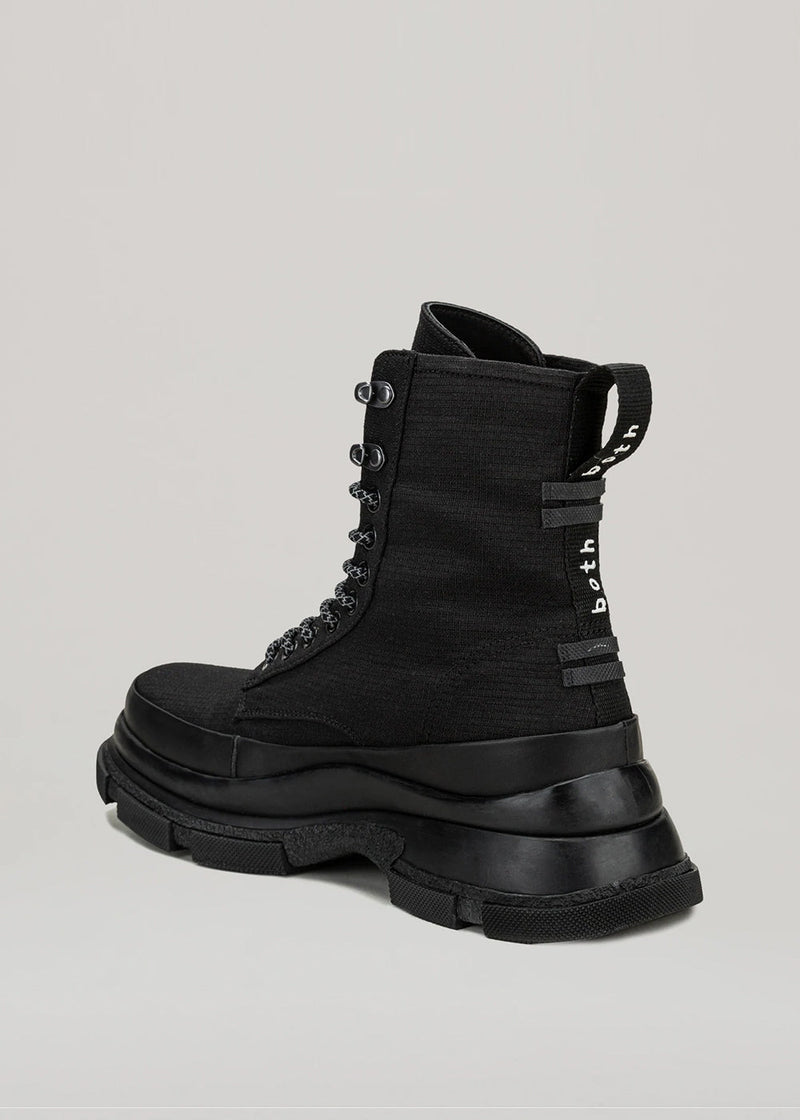 both Black Gao High-Top Boots