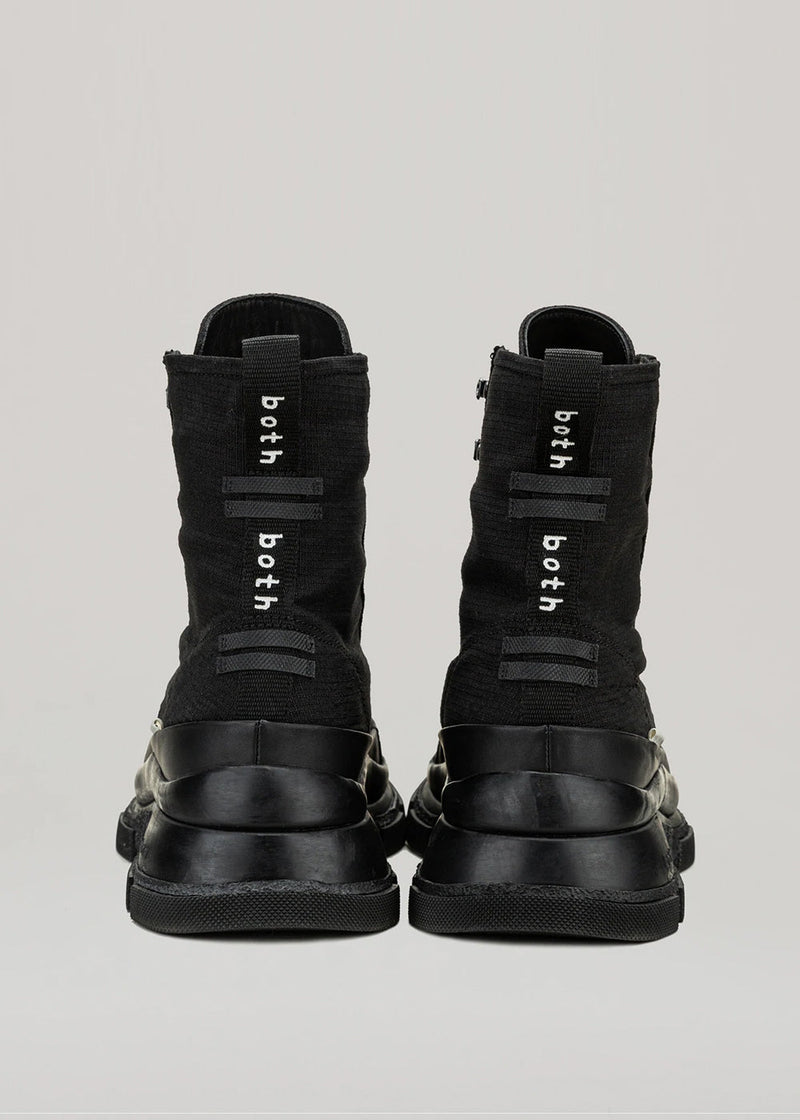 both Black Gao High-Top Boots