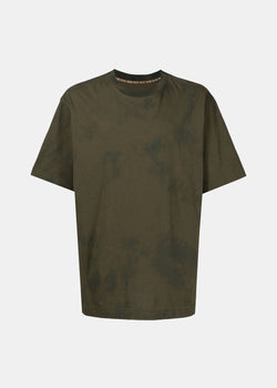 Ziggy Chen Olive Loose-Fit Graphic T-Shirt - NOBLEMARS