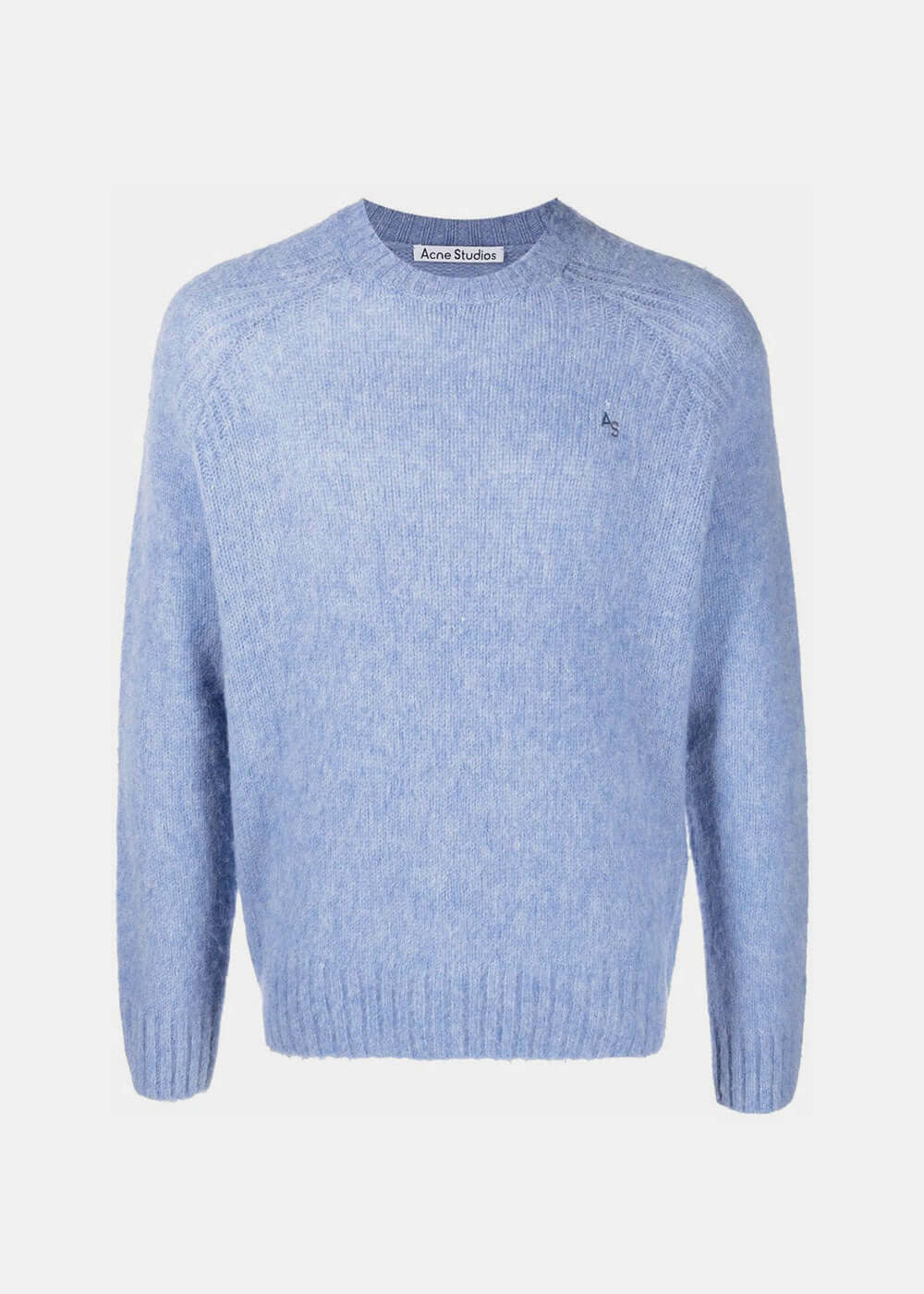 Acne Studios – Jacquard Crewneck Sweater Blue