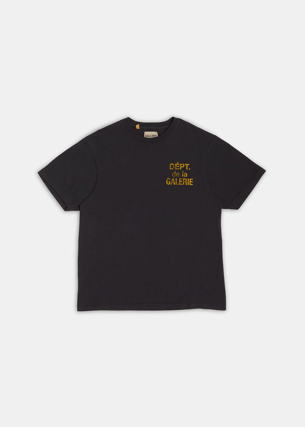 Gallery Dept. Black French T-Shirt - NOBLEMARS