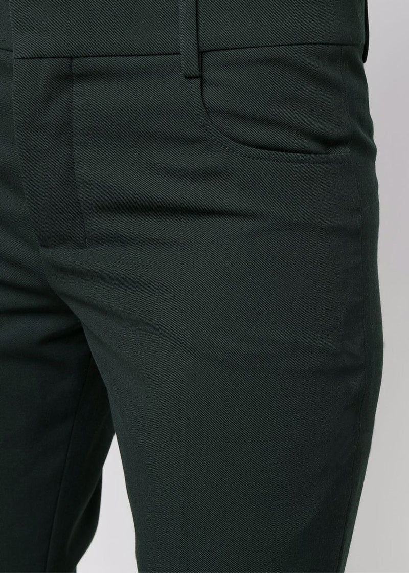AMI Alexandre Mattiussi Evergreen Short Flared Trousers - NOBLEMARS